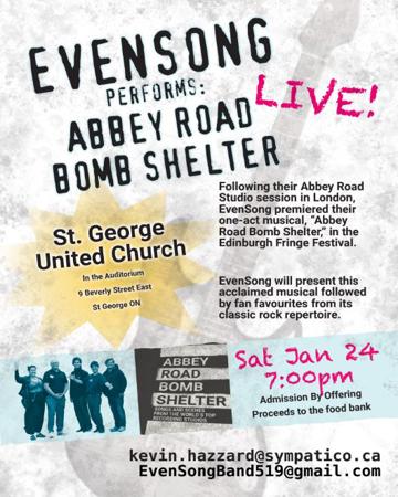 Evensong Performs: Abbey Road Bomb Shelter
